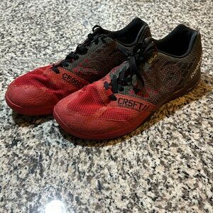 Black and red Reebok CrossFit men size 13